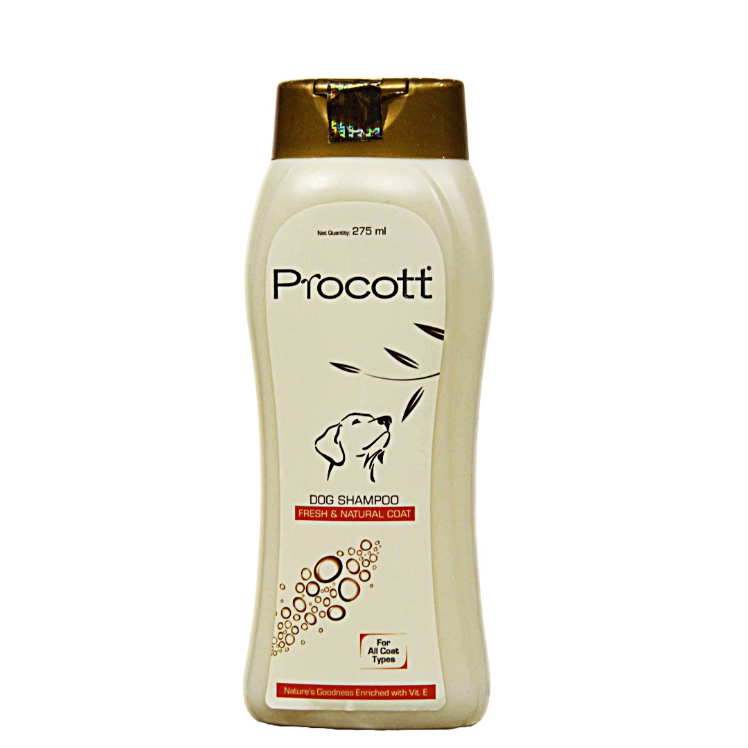 INTAS Procott Dog shampoo for Fresh & Natural Coat 275ML