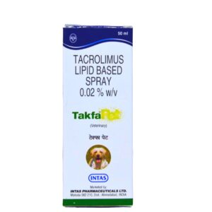 INTAS Takfa Pet spray 50ml treating skin infections