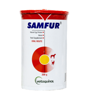 Vetoquinol Samfur Powder 300g for hair growth