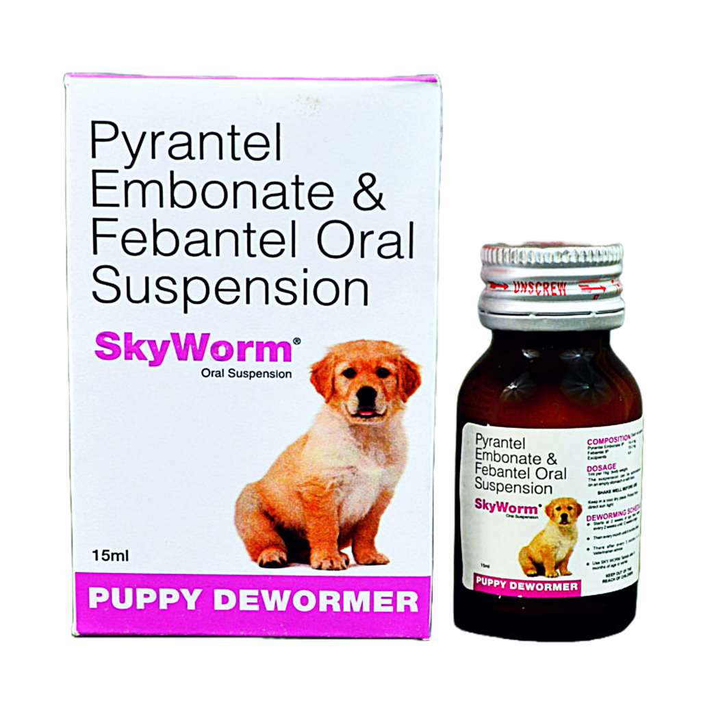 Dog puppy fashion deworming