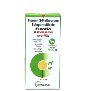 Vetoquinol Fixotic Advance for (10 to 20kg) Dog spot on1.34ml