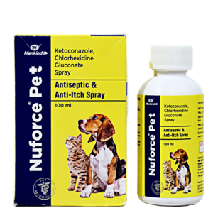 Mankind, Nuforec Pet Anliseplic & Anti-Itch Spray.100ml