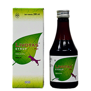 INTAS, Livotas, Pet, Syrup, Herbal Liver Tonic, 200 ML (Veterinary)